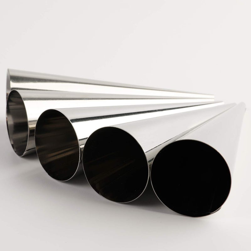 forkmannie Cream Horn Molds Stainless Steel Cone Tubular Shaped Mold for Cannoli Tubes Croissant (cream cone) - Image 5